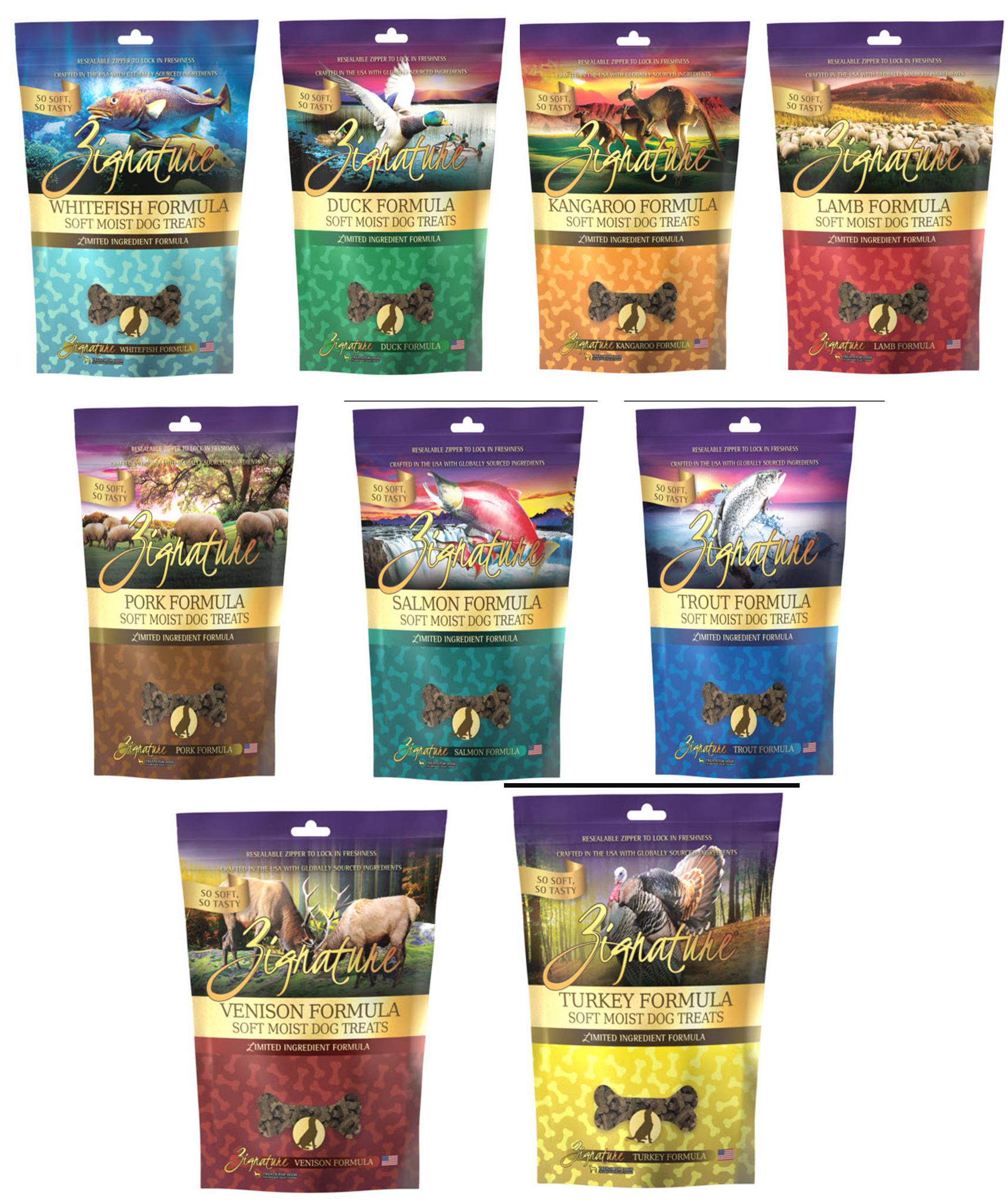 Zignature 2024 dog treats