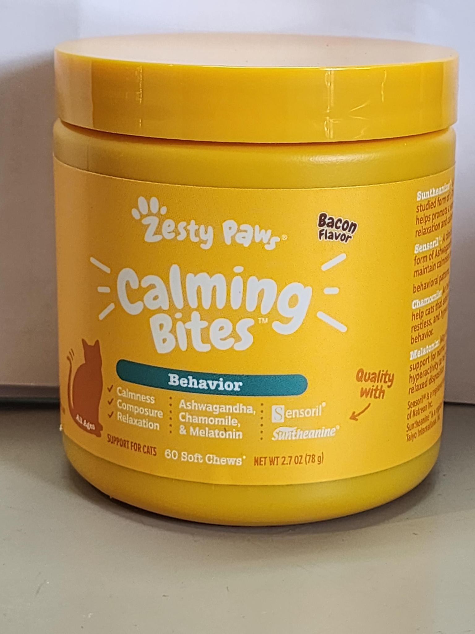 Zesty paws hotsell calming bites