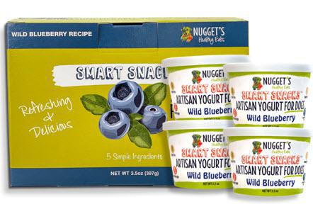 Nugget's Dog Frozen Yogurt Blueberry