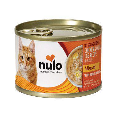 Nulo Cat and Kitten Food Minced Chicken with Whole Quail Egg