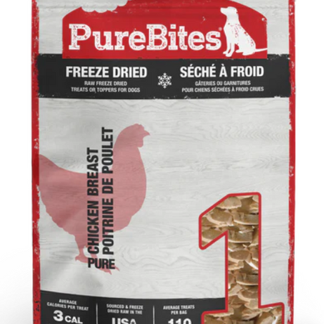 PureBites Freeze Dried Chicken Breast Dog Treats