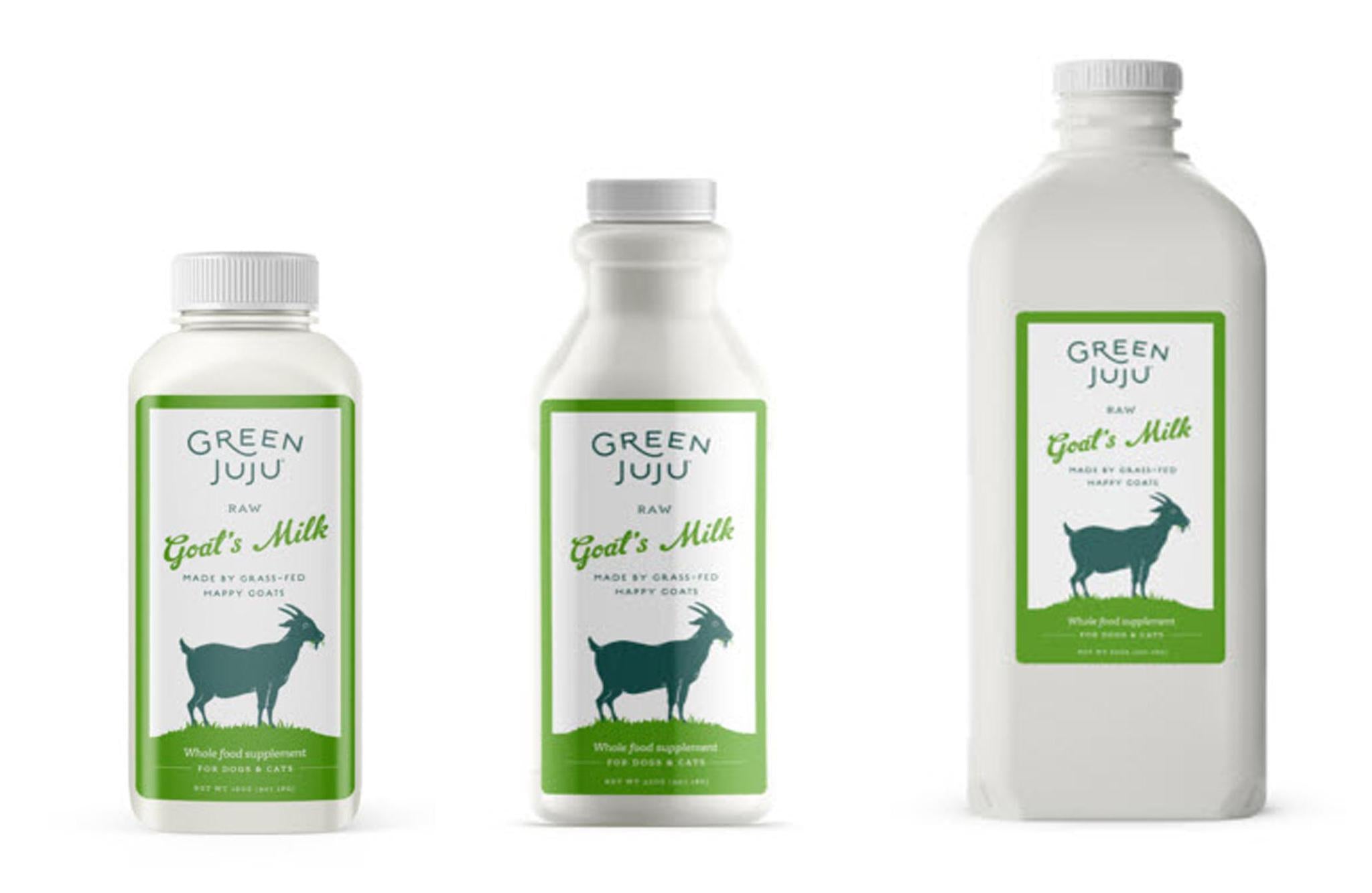 Green Juju Frozen Raw Goat's Milk