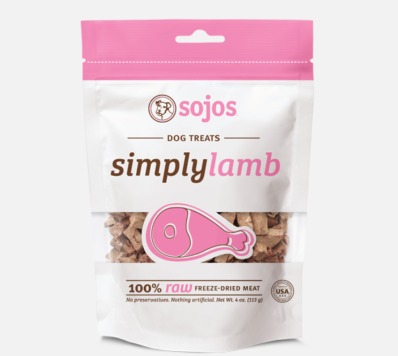 Sojos Simply Lamb Dog Treats