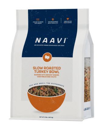 Naavi Dog Food Slow Roasted Turkey Bowl