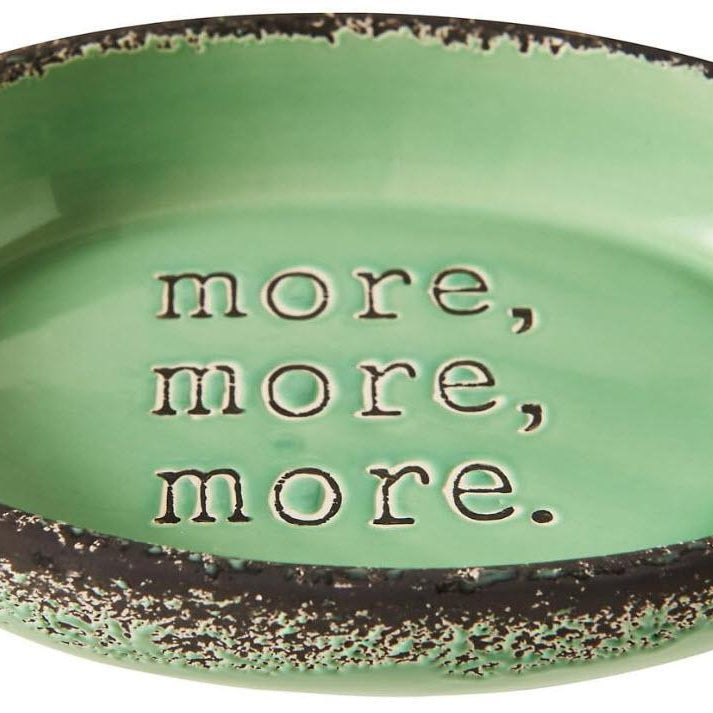 Ethical More More Cat Dish Avacado 6"