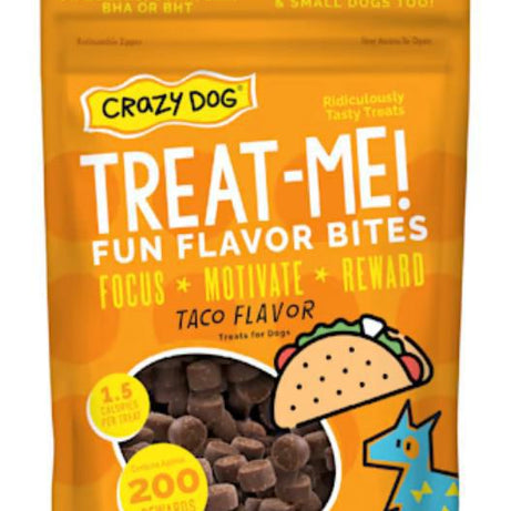 Crazy Dog Train-Me! Taco Mini Treats 4 oz