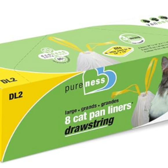 Van Ness Large Drawstring Cat Litter Pan Liners