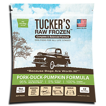 Tucker's Frozen Food Pork & Duck & Pumpkin