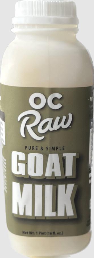 OC Raw Goats Milk