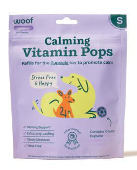 Woof Dog Treat Calming Wellness Refill Pops