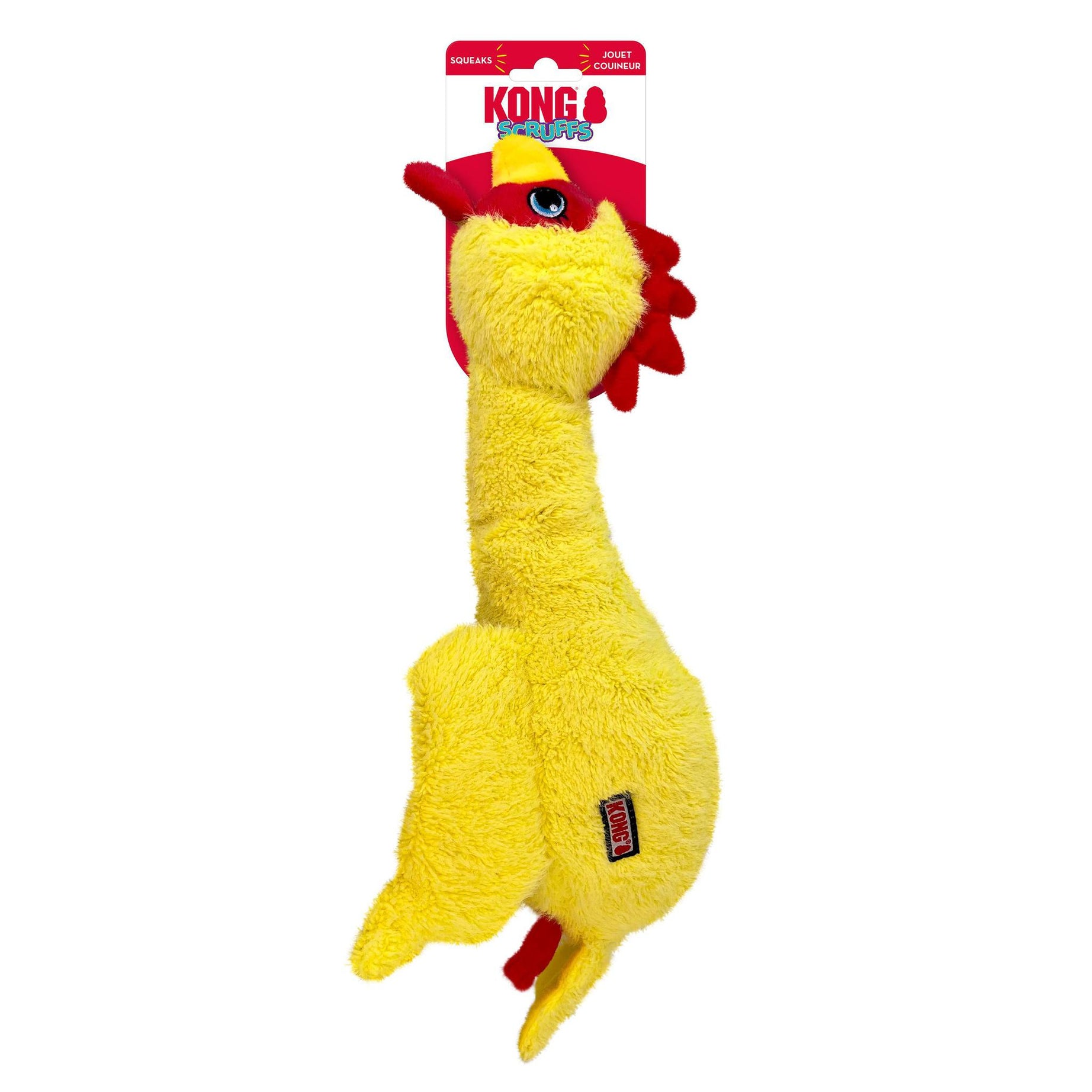 Kong Scruffs Chicken Dog Toy Medium / Large