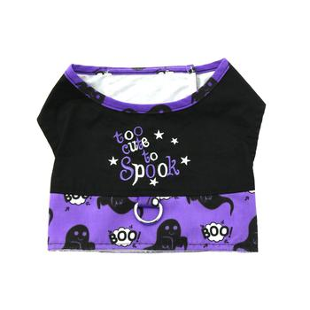 Too cute to spook Halloween Dog Harness  - Too cute to spook Doggie Design