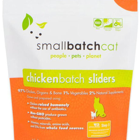 Small Batch Cat Frozen Sliders Chicken