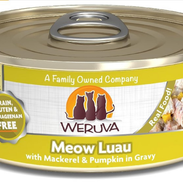 Weruva Meow Luau With Mackerel and Pumpkin Canned Cat Food