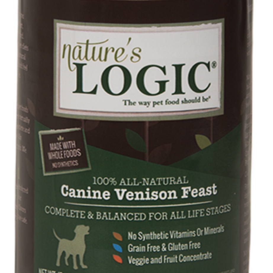 Nature's Logic Canine Venison Feast Canned Dog Food