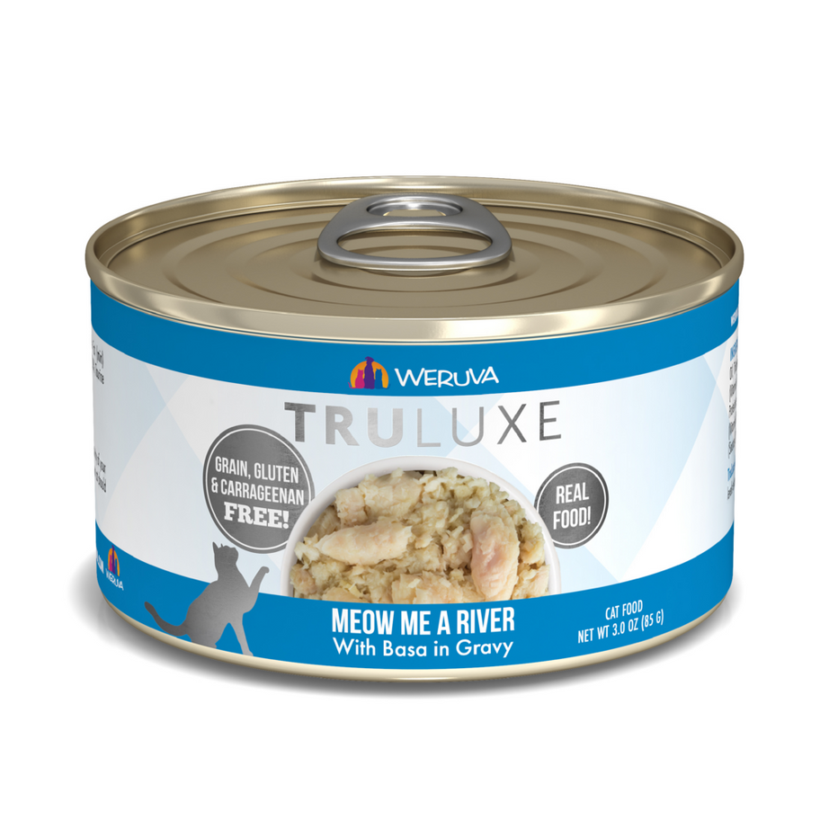 Weruva TRULUXE Meow Me A River with Base in Gravy Canned Cat Food