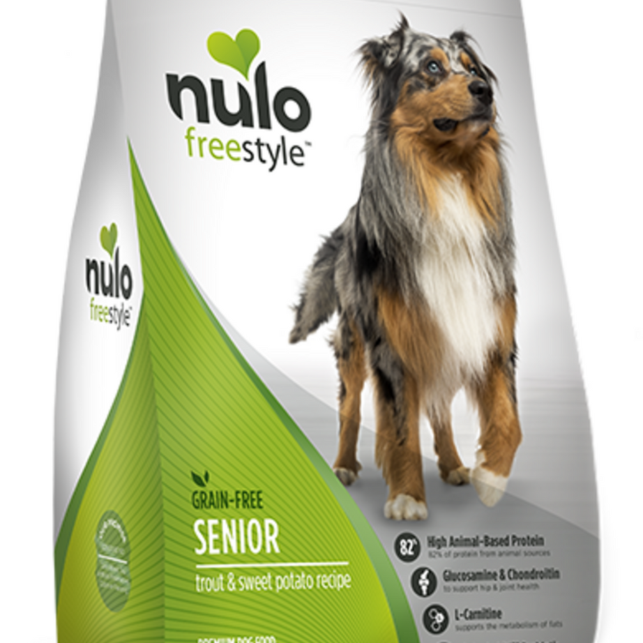 Nulo FreeStyle Grain Free Trout & Sweet Potato Senior Recipe Dry Dog Food