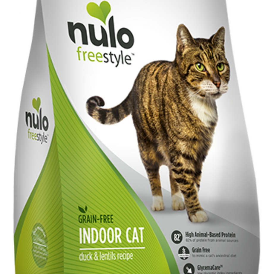 Nulo FreeStyle Indoor Cat Grain Free Duck and Lentils Recipe Dry Cat Food