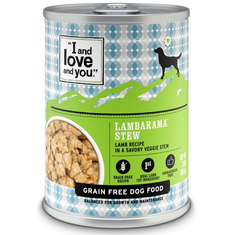 I And Love And You Grain Free Lambarama Stew Canned Dog Food