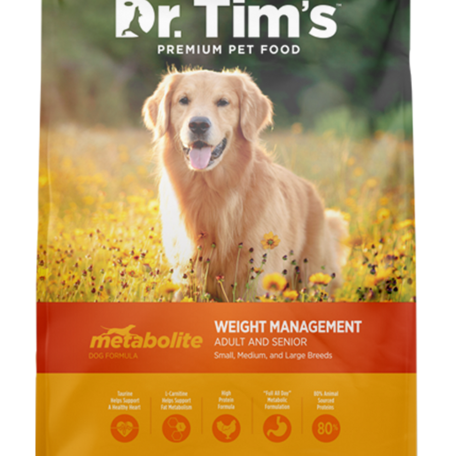 Dr. Tim's Metabolite Weight Management Formula Dry Dog Food