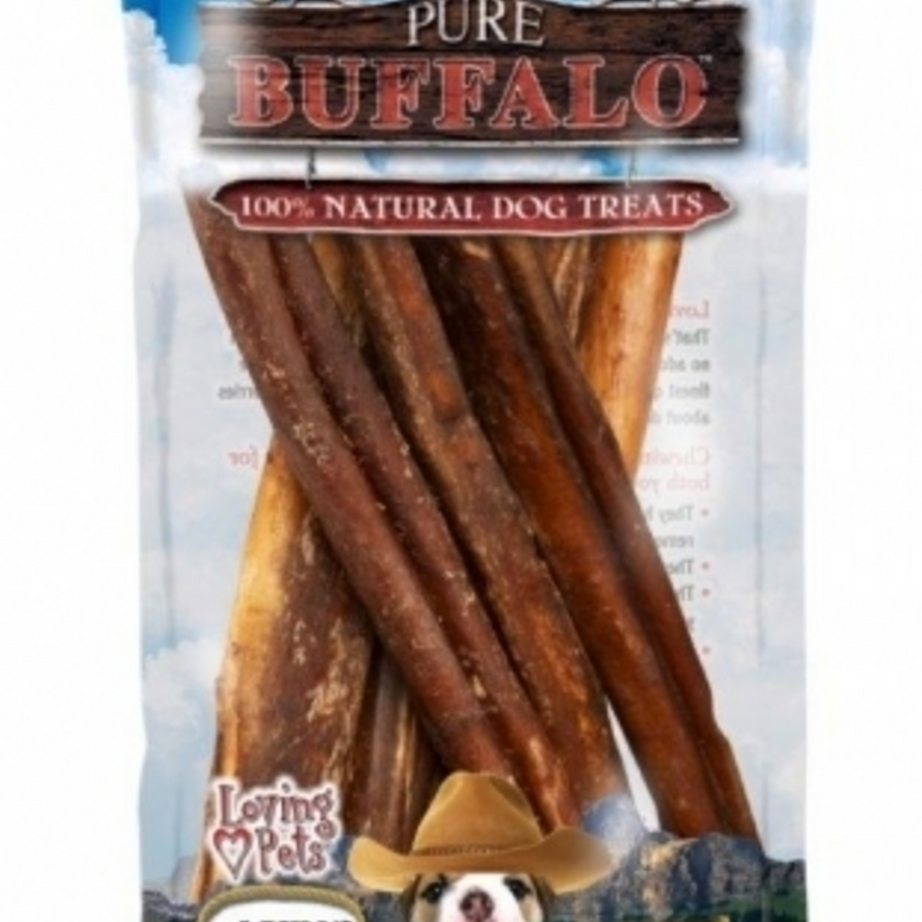 Pure Buffalo Bully Sticks Dog Treats