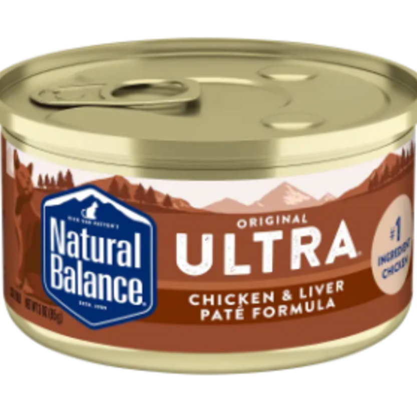 Natural Balance Original Ultra Chicken & Liver Recipe Canned Wet Cat Food