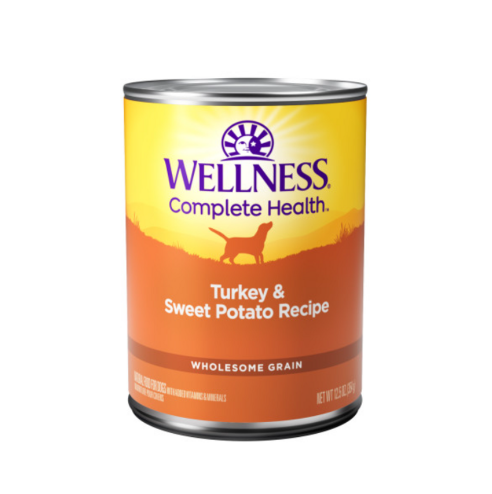 Wellness Complete Health Natural Turkey and Sweet Potato Recipe Wet Canned Dog Food