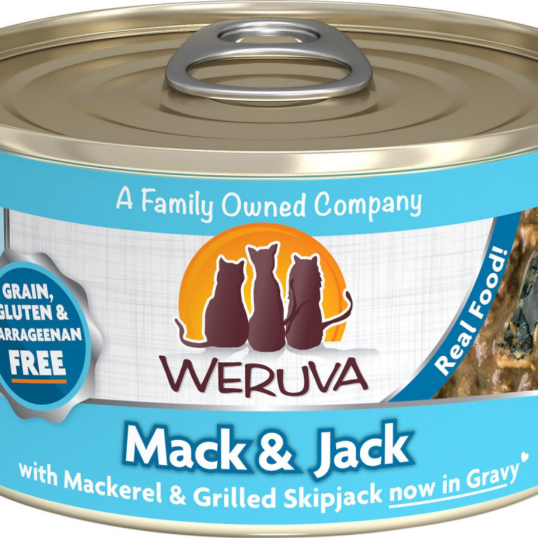 Weruva Mack And Jack With Mackerel and Grilled Skipjack Canned Cat Food