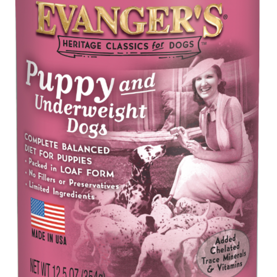 Evangers Classic Puppy  and Underweight Dogs Canned Dog Food