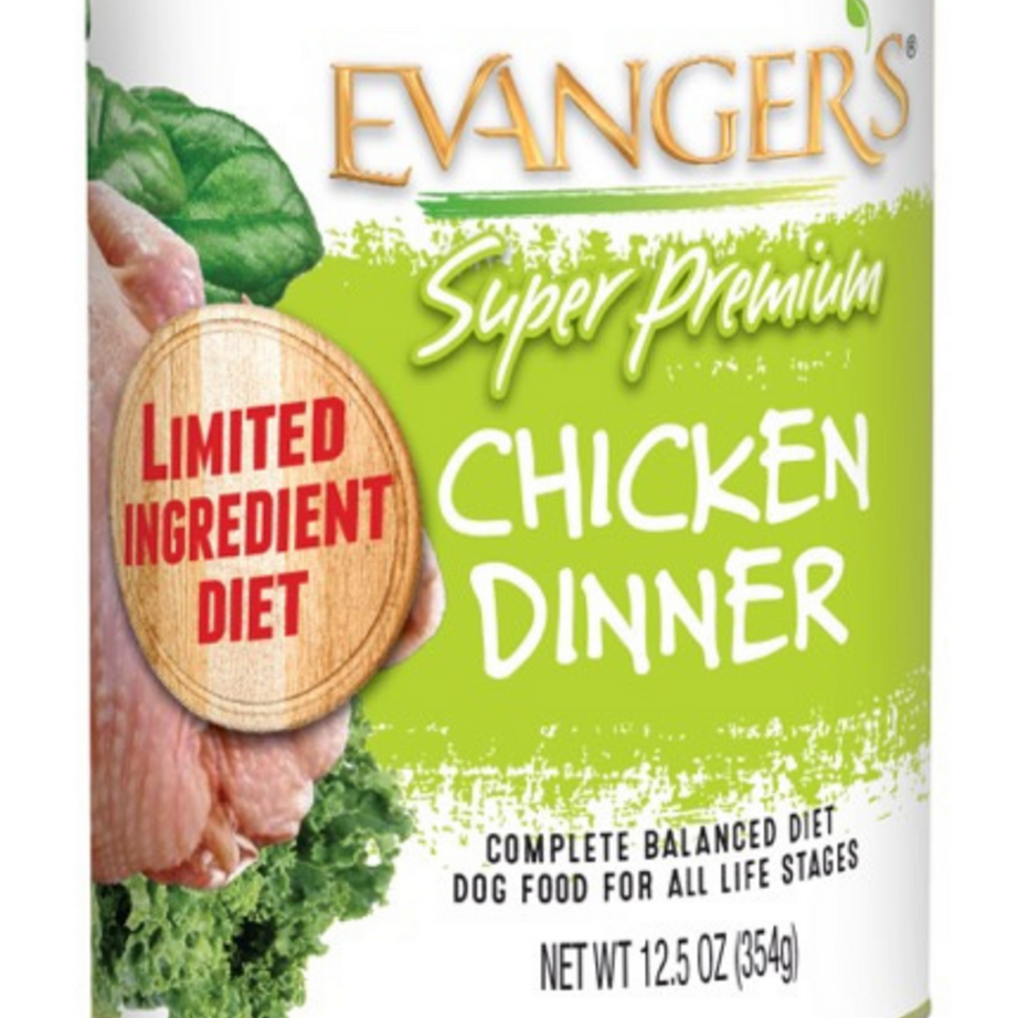 Evangers Super Premium Chicken Dinner Canned Dog Food