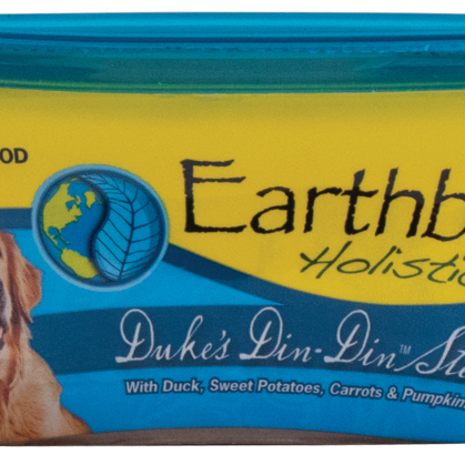 Earthborn Holistic Duke's Din Din Gourmet Dinners Grain Free Moist Dog Food Tubs