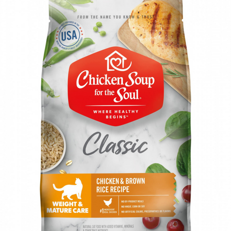 Chicken Soup For The Soul Weight & Mature Care Dry Cat Food