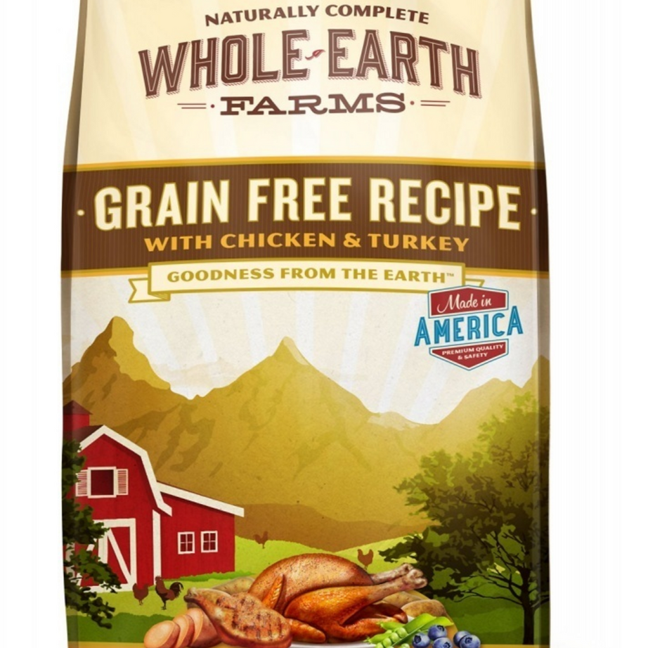 Whole Earth Farms Grain Free Recipe with Chicken and Turkey Dry Dog Food