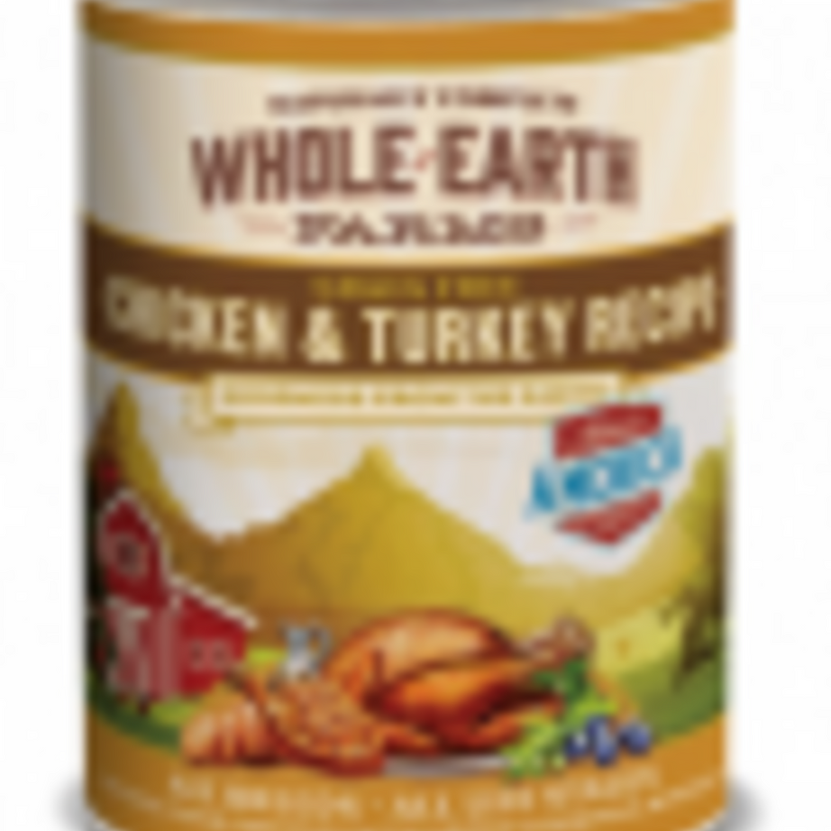 Whole Earth Farms Grain Free Chicken and Turkey Recipe Canned Dog Food