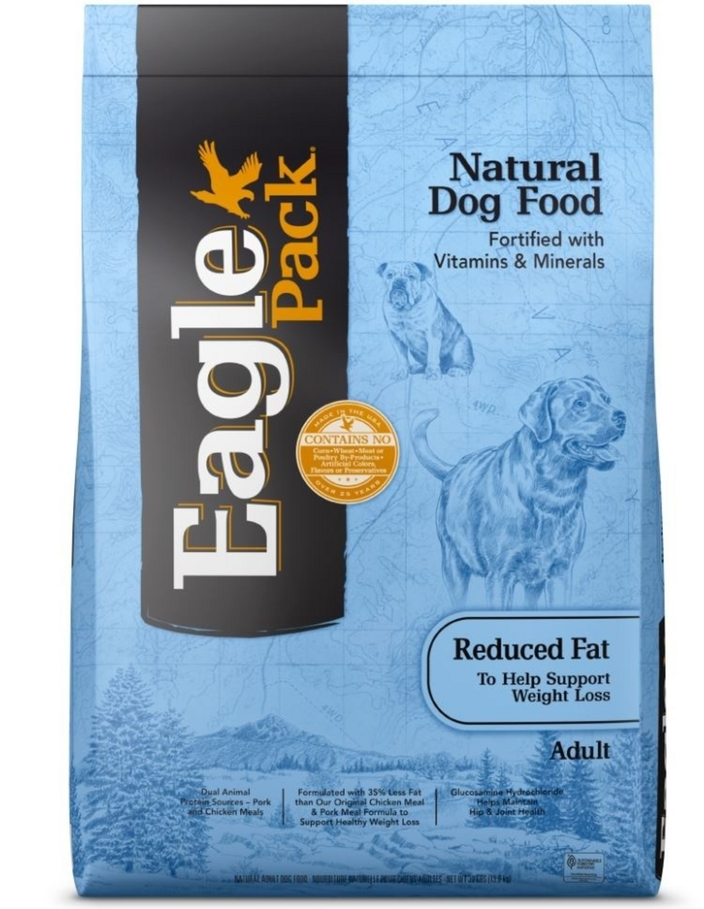 Eagle Pack Natural Reduced Fat Formula Dry Dog Food