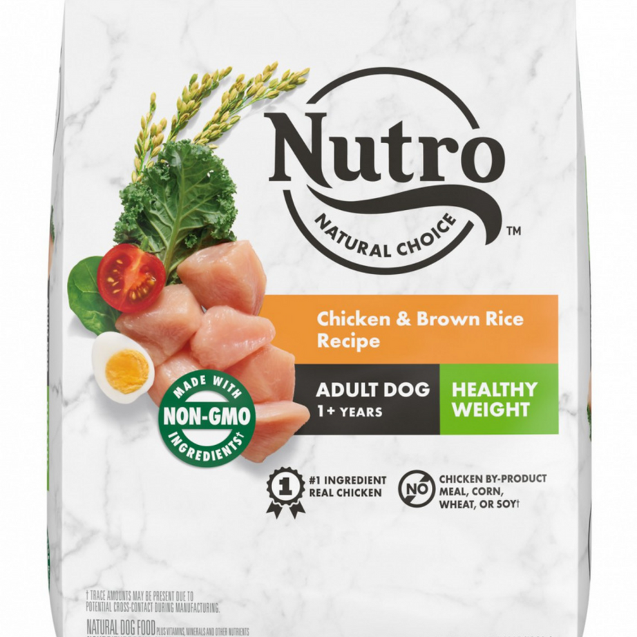 Nutro Wholesome Essentials Healthy Weight Adult Farm-Raised Chicken, Lentils & Sweet Potato Dry Dog Food