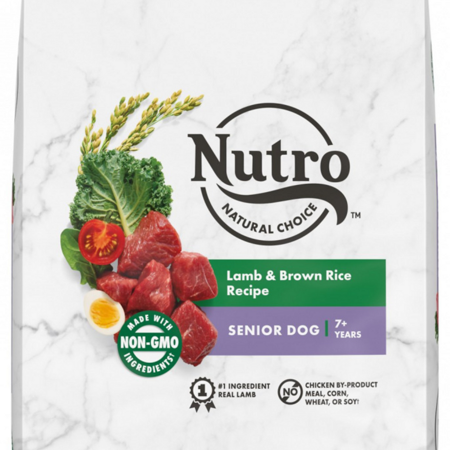 Nutro Wholesome Essentials Senior Pasture-Fed Lamb & Rice Dry Dog Food