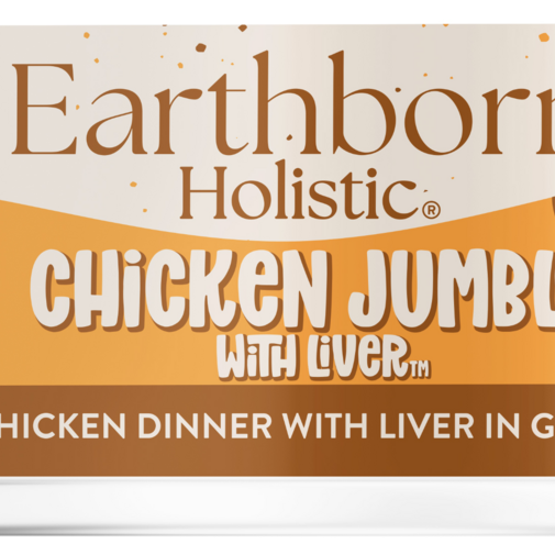 Earthborn Holistic Grain Free Chicken Jumble with Liver Canned Cat Food