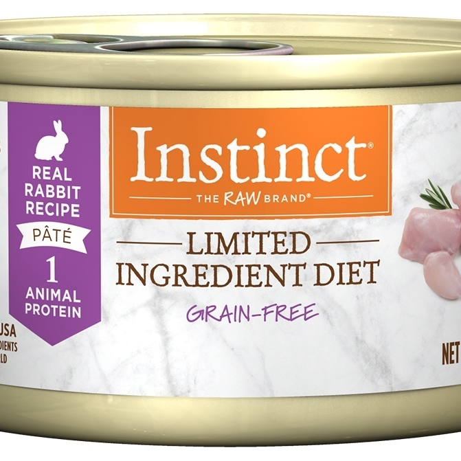 Instinct Grain Free LID Rabbit Canned Cat Food