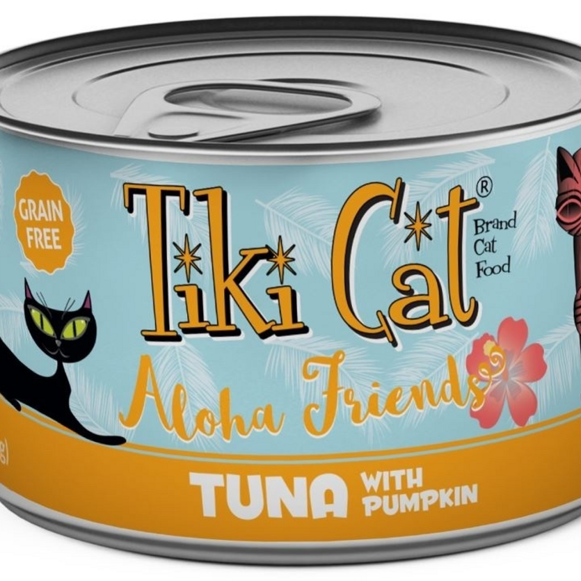 Tiki Cat Aloha Friends Grain Free Tuna with Pumpkin Canned Cat Food