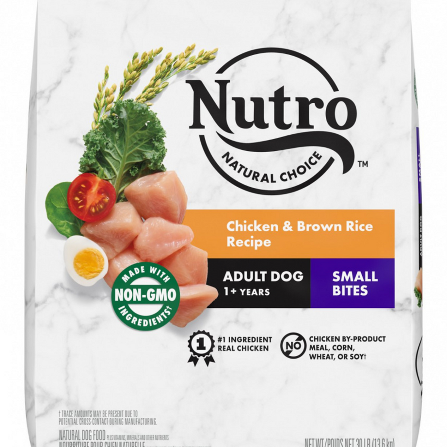 Nutro Wholesome Essentials Small Bites Chicken, Whole Brown Rice and Sweet Potato Dry Dog Food