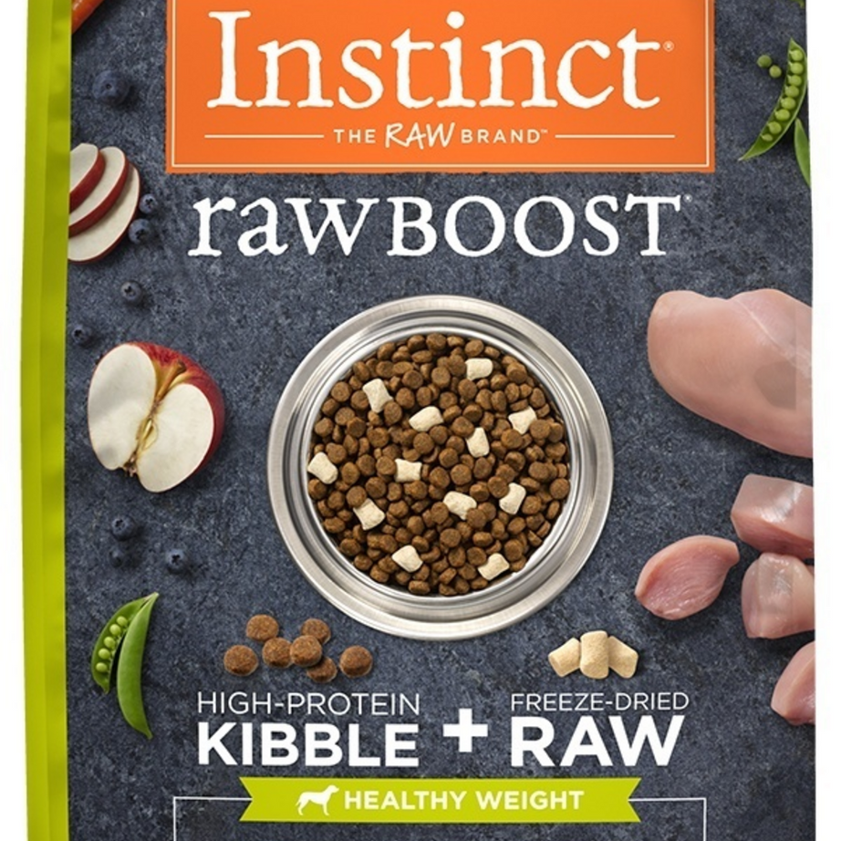 Instinct Raw Boost Healthy Weight Adult Grain Free Recipe with Real Chicken Natural Dry Dog Food