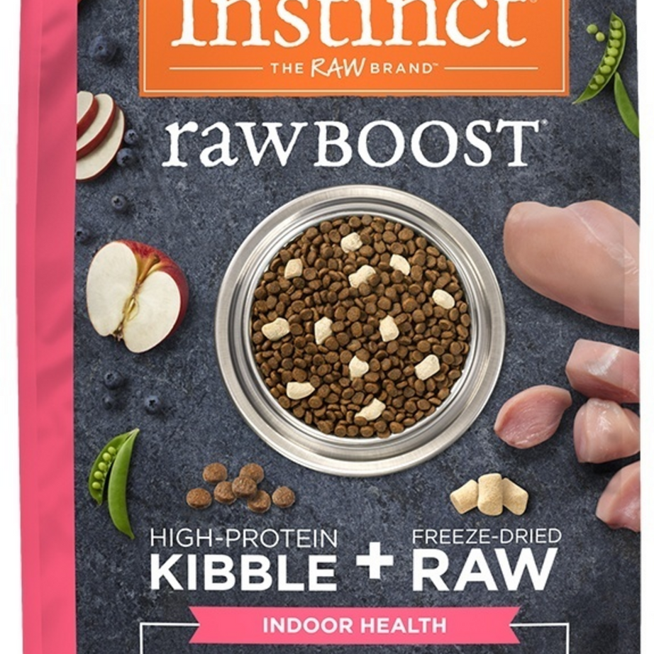 Instinct Raw Boost Indoor Health Grain Free Recipe with Real Chicken N Mr Mochas Pet Supplies