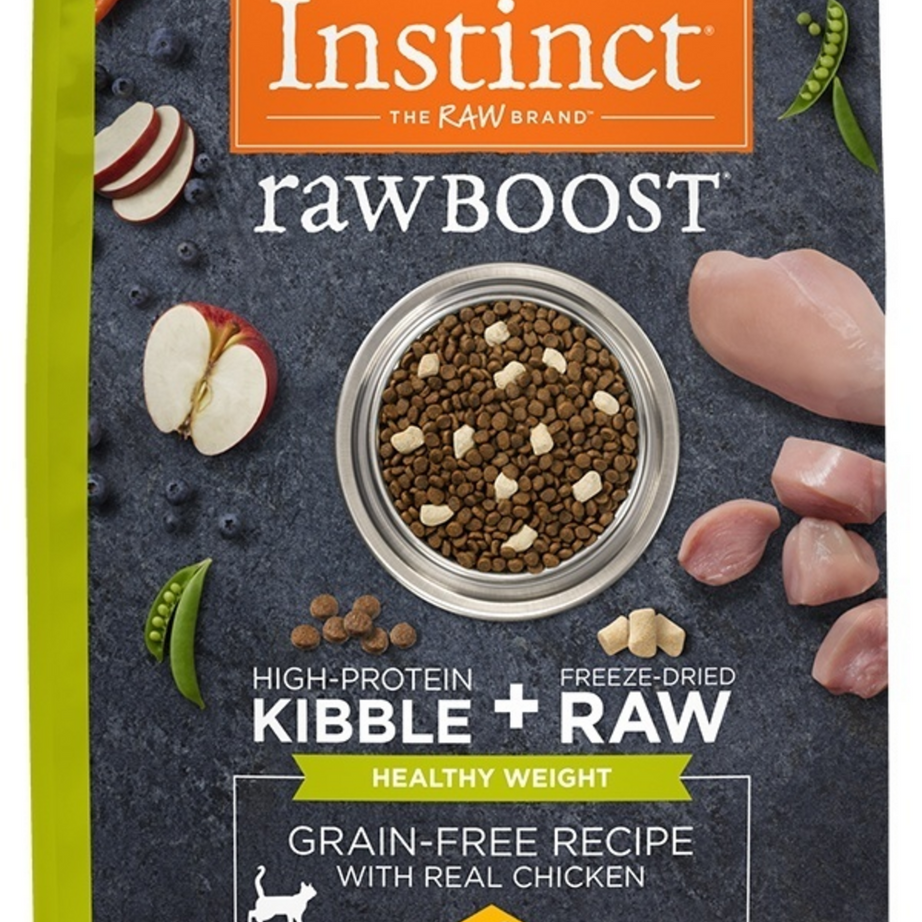 Instinct Raw Boost Healthy Weight Grain-Free Chicken Dry Cat Food