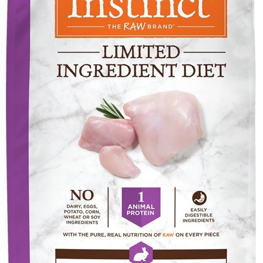 Instinct Limited Ingredient Diet Adult Grain Free Recipe with Real Rabbit Natural Dry Cat Food