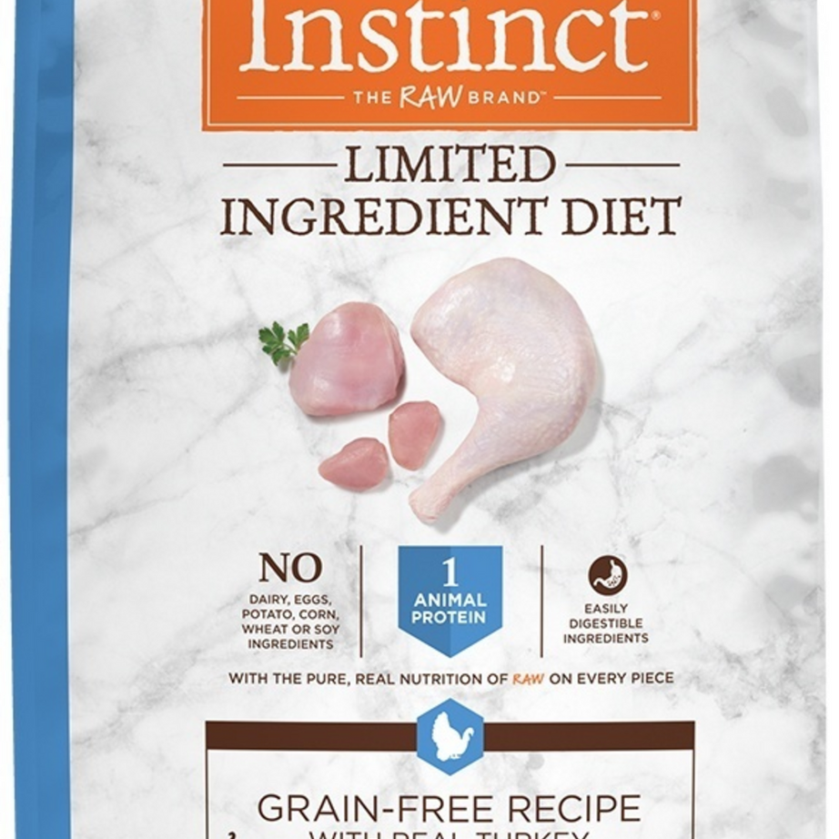 Instinct Limited Ingredient Diet Adult Grain Free Recipe with Real Turkey Natural Dry Cat Food