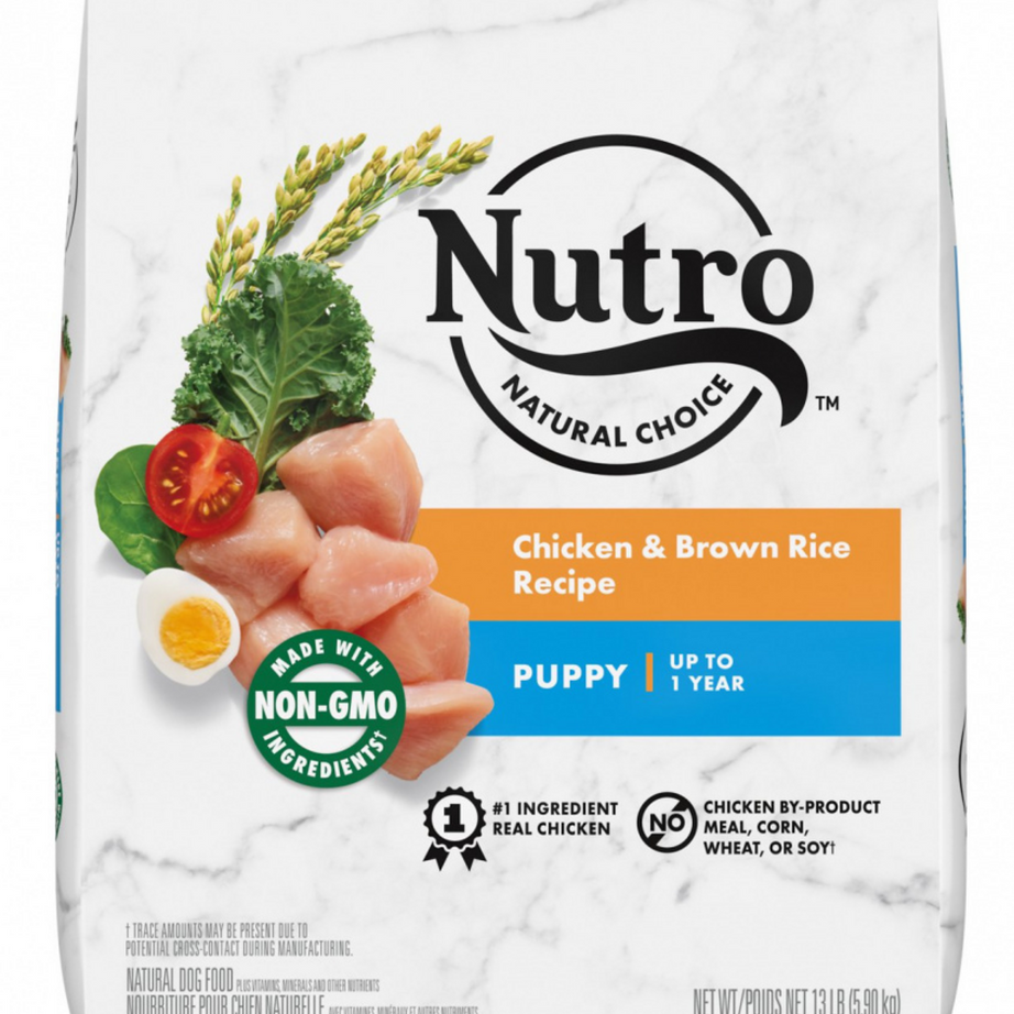 Nutro Wholesome Essentials Puppy Farm-Raised Chicken, Brown Rice & Sweet Potato Dry Dog Food