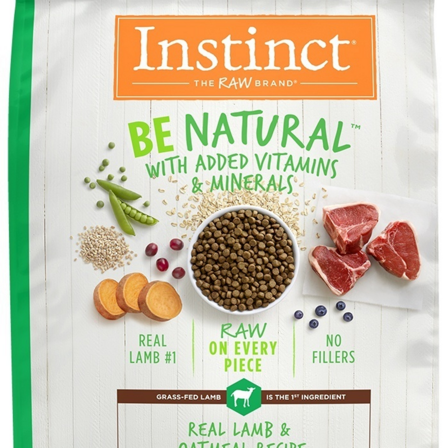 Instinct Be Natural Lamb & Oatmeal Recipe Dry Dog Food