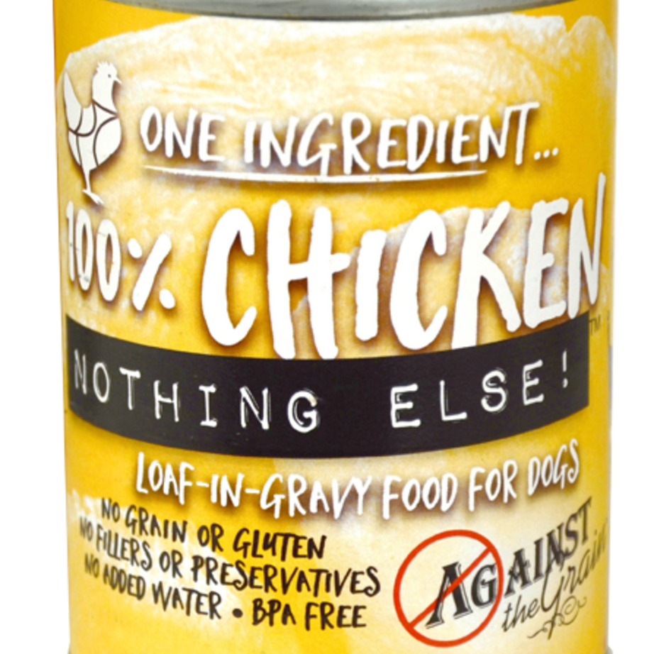 Against the Grain Nothing Else Grain Free One Ingredient 100% Chicken Canned Dog Food