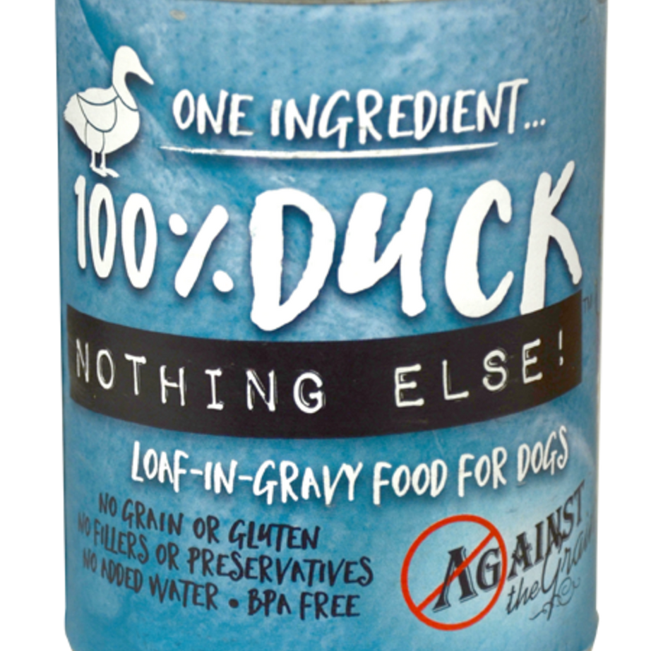 Against the Grain Nothing Else Grain Free One Ingredient 100% Duck Canned Dog Food